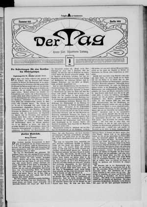 Der Tag on May 3, 1902