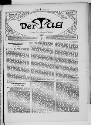 Der Tag on May 11, 1902