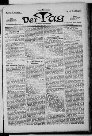 Der Tag vom 20.05.1902