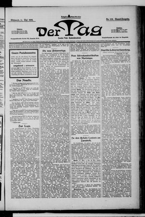 Der Tag vom 21.05.1902