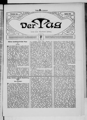 Der Tag vom 27.05.1902