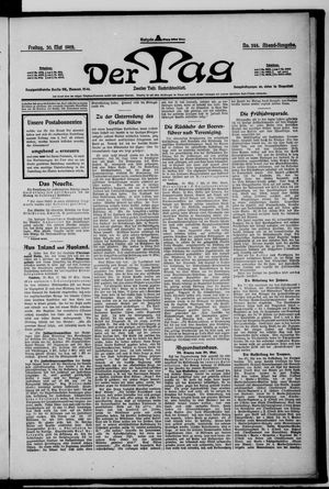 Der Tag on May 30, 1902