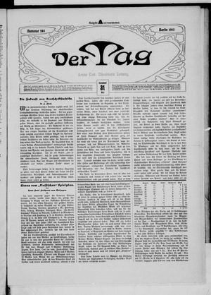 Der Tag vom 31.05.1902