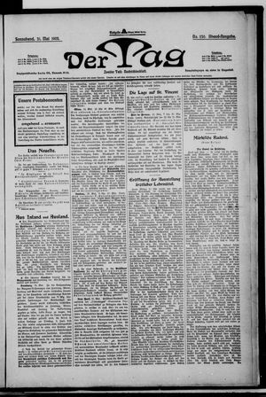 Der Tag vom 31.05.1902
