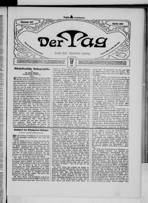 Der Tag vom 17.06.1902
