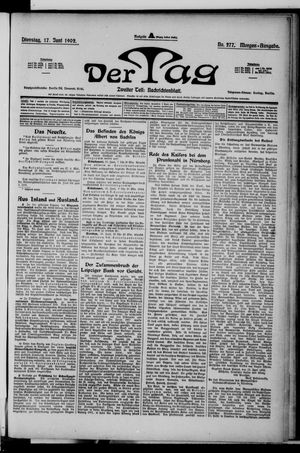 Der Tag vom 17.06.1902