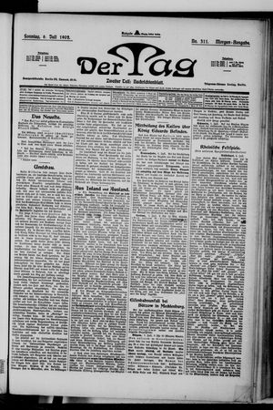 Der Tag on Jul 6, 1902