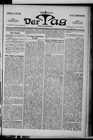 Der Tag on Jul 8, 1902