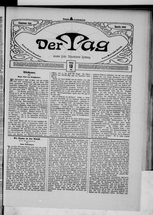 Der Tag vom 13.07.1902