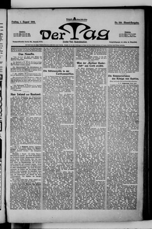 Der Tag vom 01.08.1902