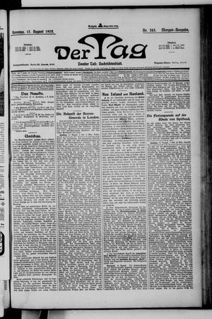Der Tag vom 17.08.1902