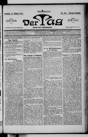 Der Tag vom 19.08.1902