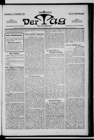 Der Tag vom 20.09.1902
