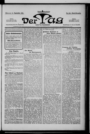 Der Tag vom 24.09.1902