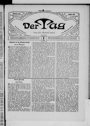 Der Tag on Oct 9, 1902
