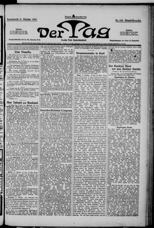 Der Tag vom 11.10.1902