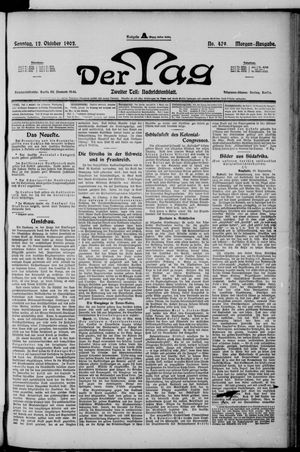 Der Tag vom 12.10.1902
