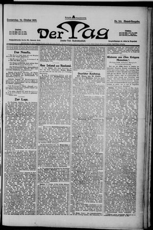Der Tag vom 30.10.1902