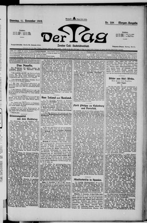 Der Tag vom 11.11.1902