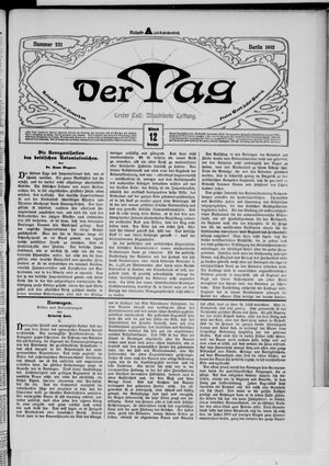 Der Tag vom 12.11.1902