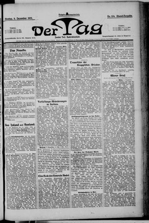 Der Tag on Dec 8, 1902