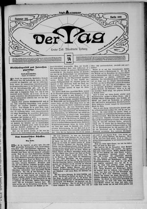 Der Tag vom 14.12.1902