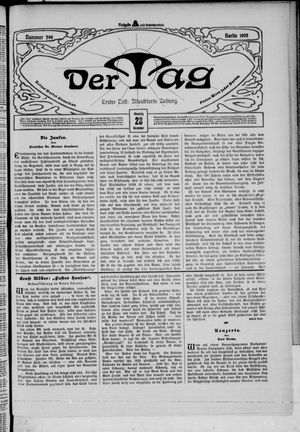 Der Tag vom 23.12.1902