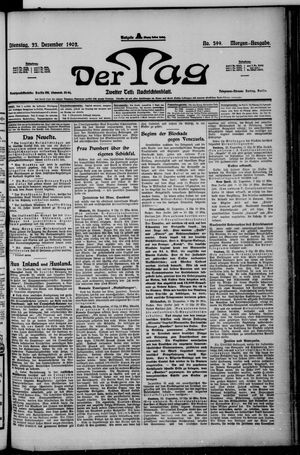 Der Tag vom 23.12.1902