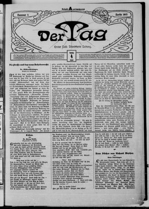 Der Tag vom 04.01.1903