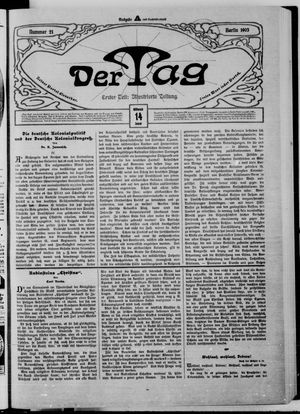 Der Tag vom 14.01.1903