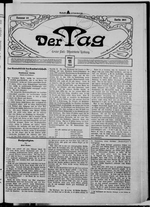 Der Tag vom 11.02.1903