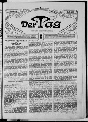 Der Tag vom 20.02.1903