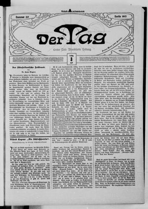 Der Tag vom 03.04.1903