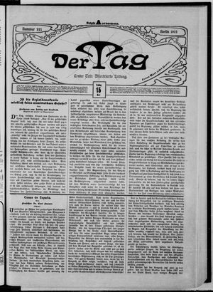 Der Tag vom 15.05.1903