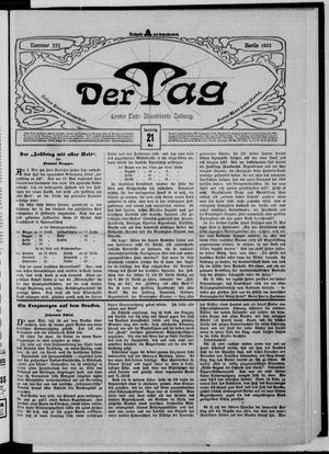 Der Tag vom 21.05.1903