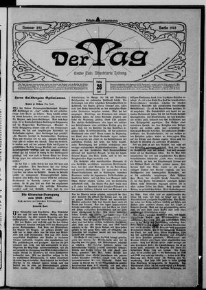 Der Tag on Jun 26, 1903