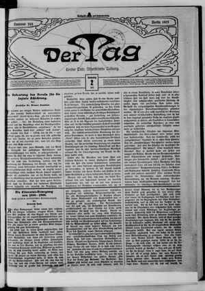 Der Tag vom 02.07.1903