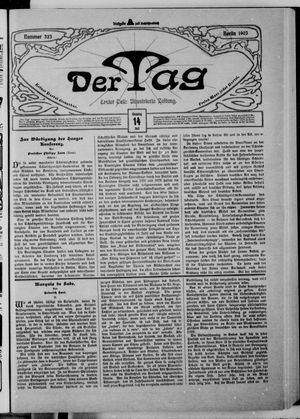 Der Tag vom 14.07.1903