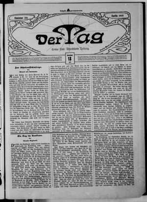 Der Tag vom 18.07.1903