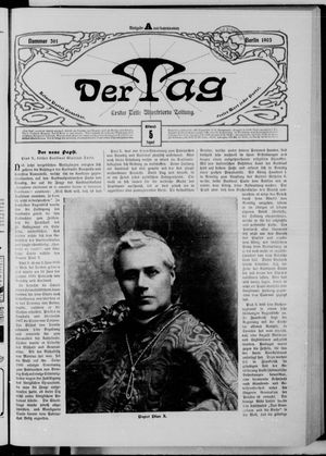 Der Tag vom 05.08.1903