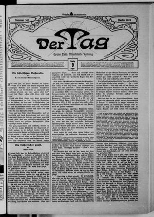 Der Tag on Aug 9, 1903