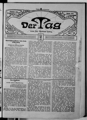 Der Tag vom 12.08.1903