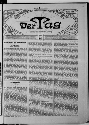 Der Tag vom 23.08.1903