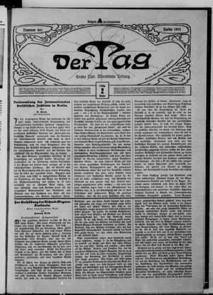 Der Tag vom 02.10.1903