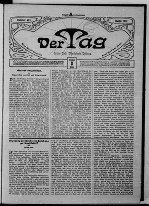 Der Tag on Oct 3, 1903
