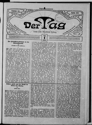Der Tag on Nov 6, 1903
