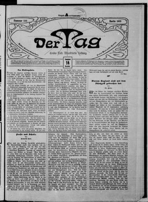 Der Tag vom 14.11.1903