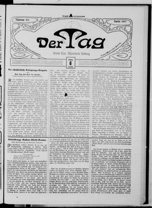 Der Tag vom 06.12.1903