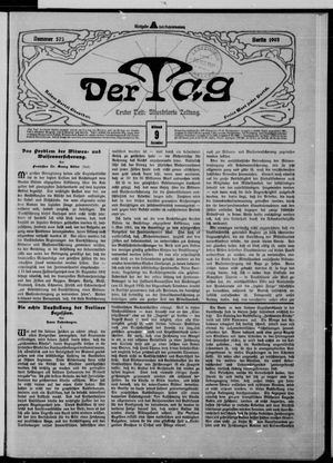 Der Tag vom 09.12.1903