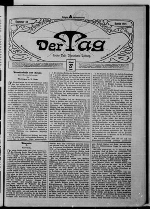 Der Tag vom 27.01.1904